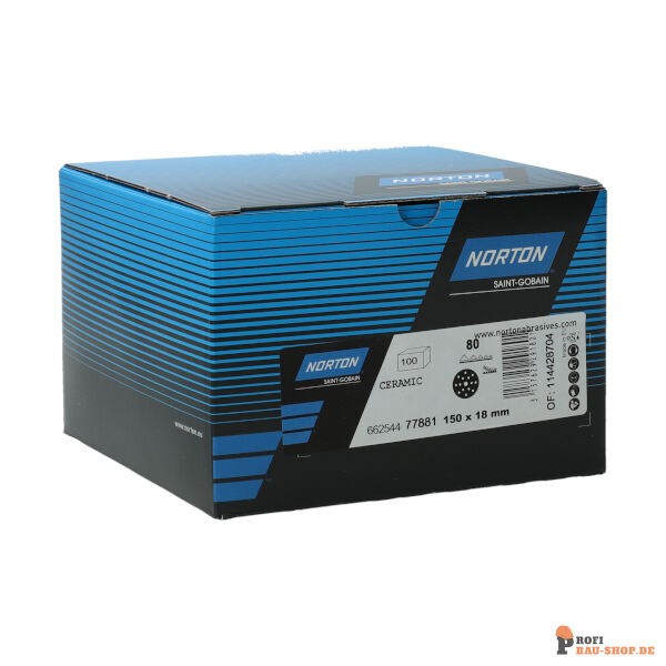 nortonschleifmittel/NORTON_schleifmittel_66254477881 Discs Selfgrip Norton Norton Pro+ 15x18 Grit 80 14 holes_146739